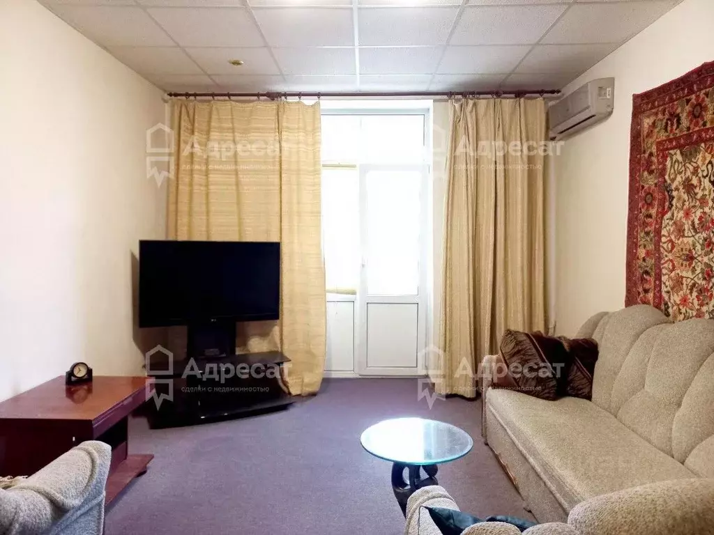 Комната Волгоградская область, Волгоград просп. Имени В.И. Ленина, 41 ... - Фото 1