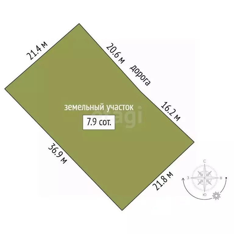 Участок в Челябинская область, Сосновский муниципальный округ, ... - Фото 1