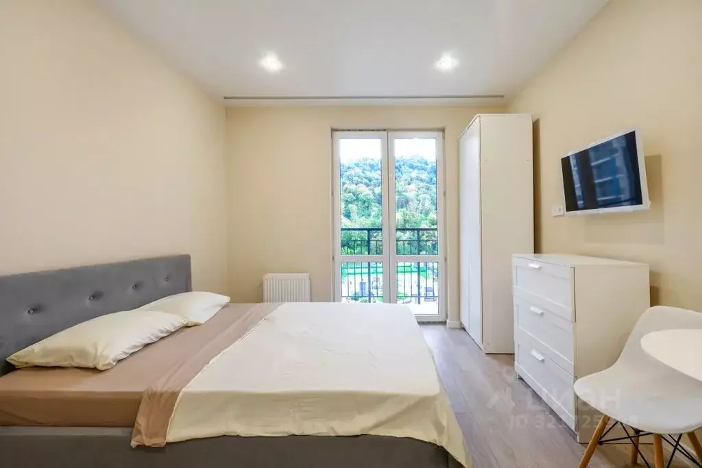 Студия Краснодарский край, Сочи ул. Искры, 88к3 (28.0 м) - Фото 0