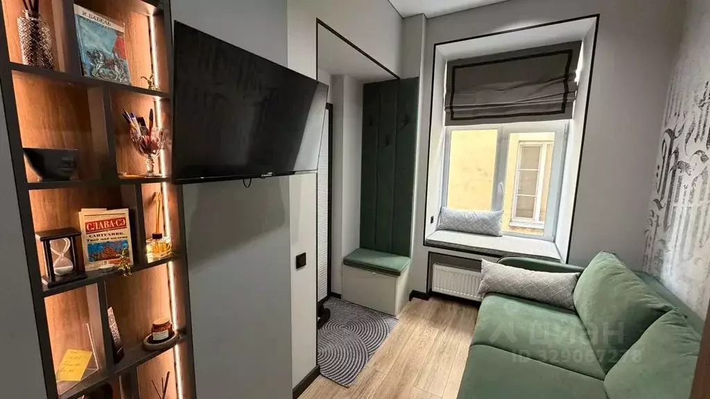 Студия Санкт-Петербург ул. Глинки, 3-5-7 (17.0 м) - Фото 2