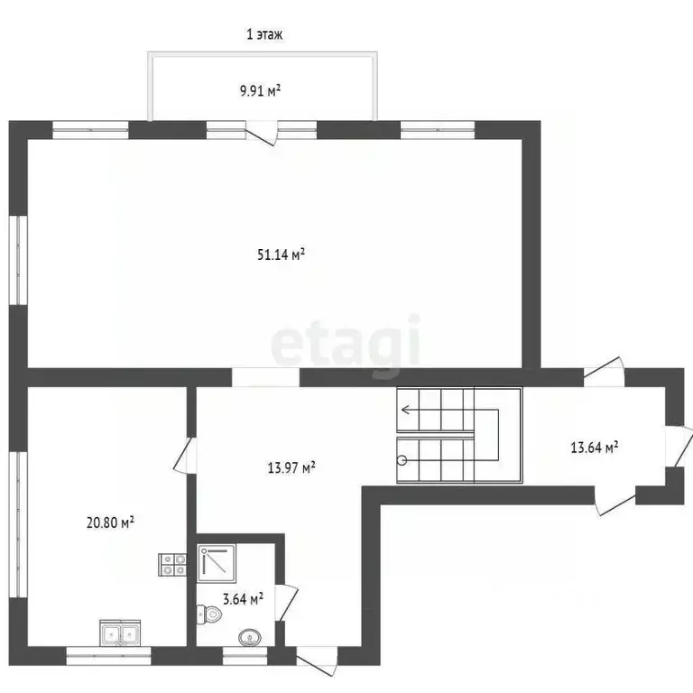 Дом в Татарстан, Набережные Челны ул. Нижняя Боровецкая, 45 (340 м) - Фото 1