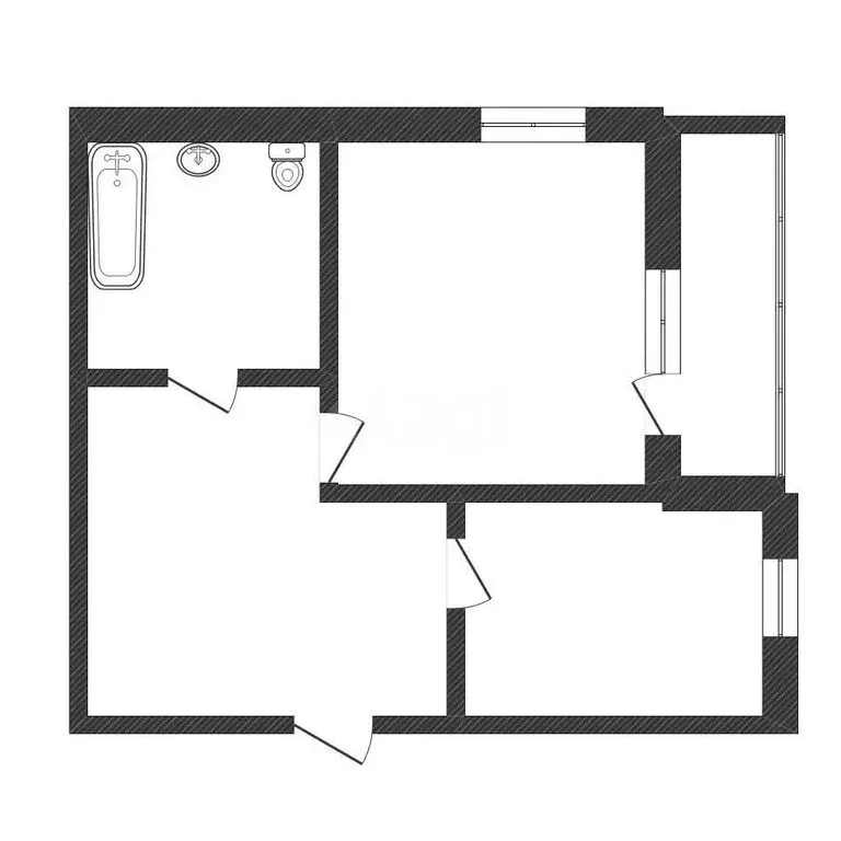 1-комнатная квартира: Белоусово, Калужская улица, 12/1 (40.1 м) - Фото 0