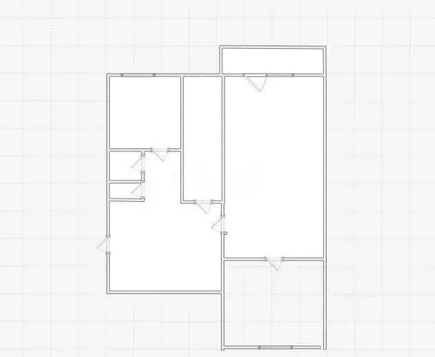 3-к кв. Костромская область, Ветлужский пгт ул. Горького, 2 (58.2 м) - Фото 2