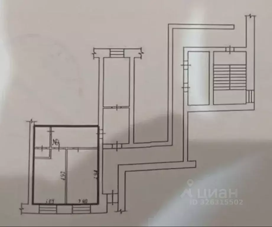 2-к кв. Новосибирская область, Бердск ул. Попова, 35 (39.0 м) - Фото 0