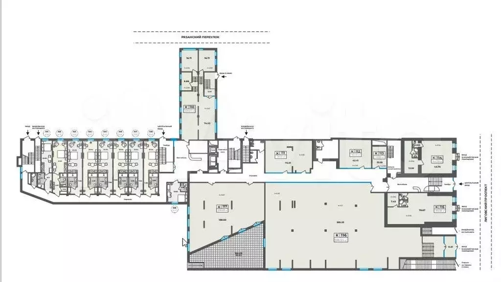 Продажа помещения свободного назначения 566 м2 - Фото 1