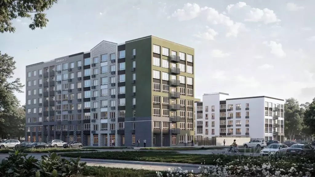 3-к кв. Тюменская область, Тюмень ул. Алексея Сергиенко, 1 (75.75 м) - Фото 2