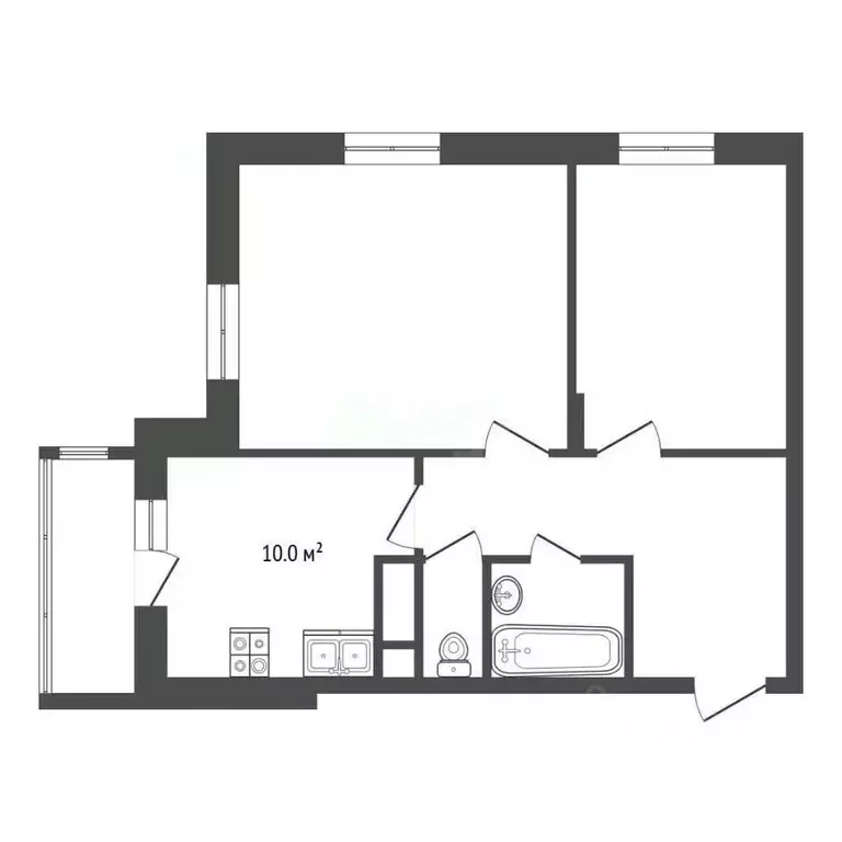 2-к кв. Московская область, Одинцовский городской округ, с. Лайково, ... - Фото 2