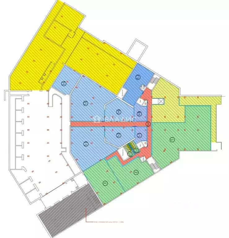 Помещение свободного назначения в Москва Ленинский просп., 158 (2150 ... - Фото 2