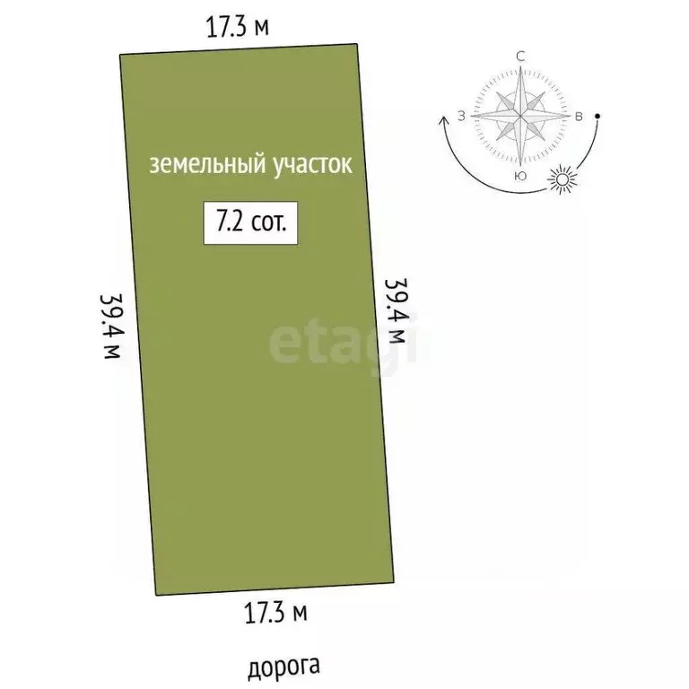 Участок в Тюменская область, Тюменский муниципальный округ, с. ... - Фото 2