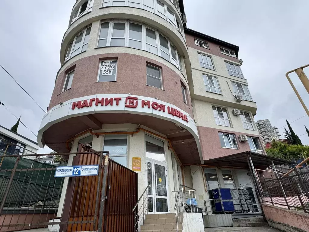 Торговая площадь в Краснодарский край, Сочи Ландышевая ул., 12Д (300 ... - Фото 1