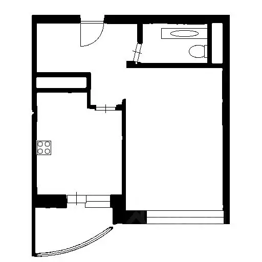 1-к кв. Московская область, Подольск Рабочая ул., 4 (46.44 м) - Фото 2