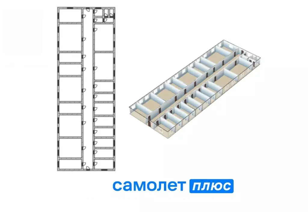 Производственное помещение (1381.5 м) - Фото 1