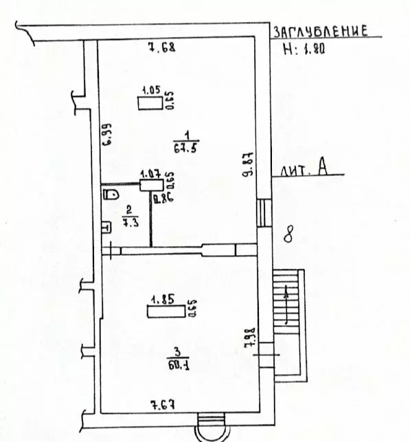 Торговая площадь в Челябинская область, Челябинск ул. Сталеваров, 68 ... - Фото 2