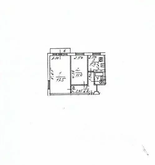 Комната Московская область, Жуковский ул. Гагарина, 54 (11.0 м) - Фото 0