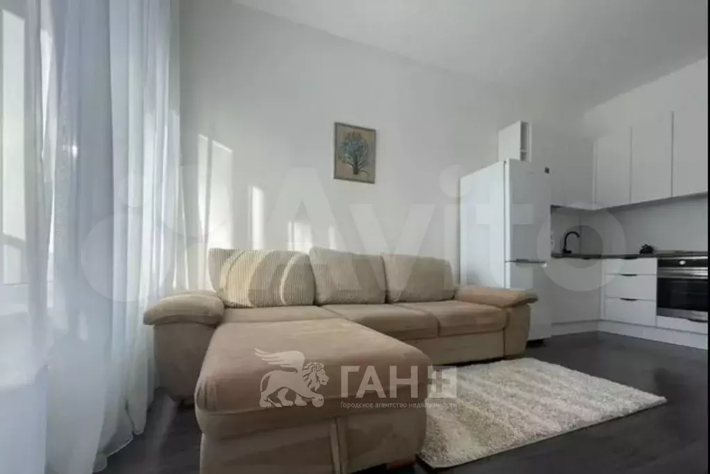 1-к. квартира, 35,6 м, 4/4 эт. - Фото 1