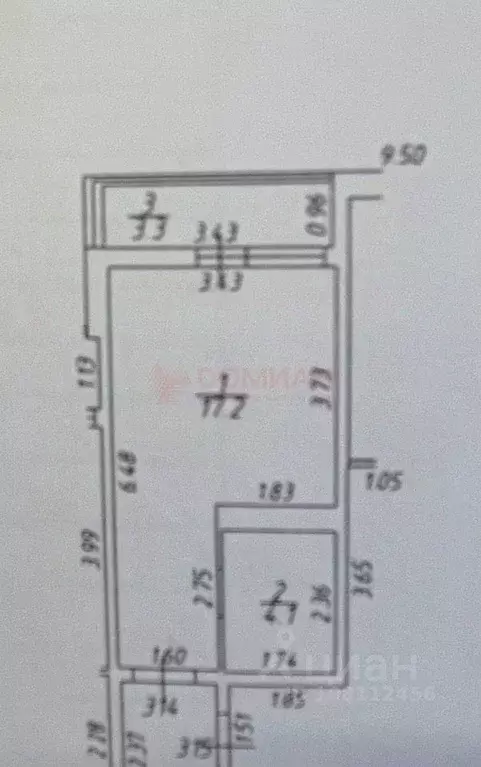 Студия Ростовская область, Ростов-на-Дону ул. Ткачева, 9 (24.6 м) - Фото 2
