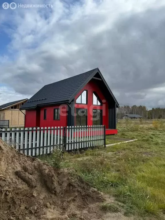 Дом в село Лебедёвка, Лазурная улица (77 м) - Фото 0