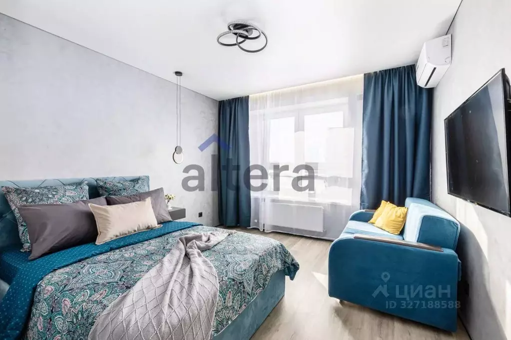 1-к кв. Татарстан, с. Высокая Гора ул. Ирека Миннахметова, 1 (38.0 м) - Фото 2