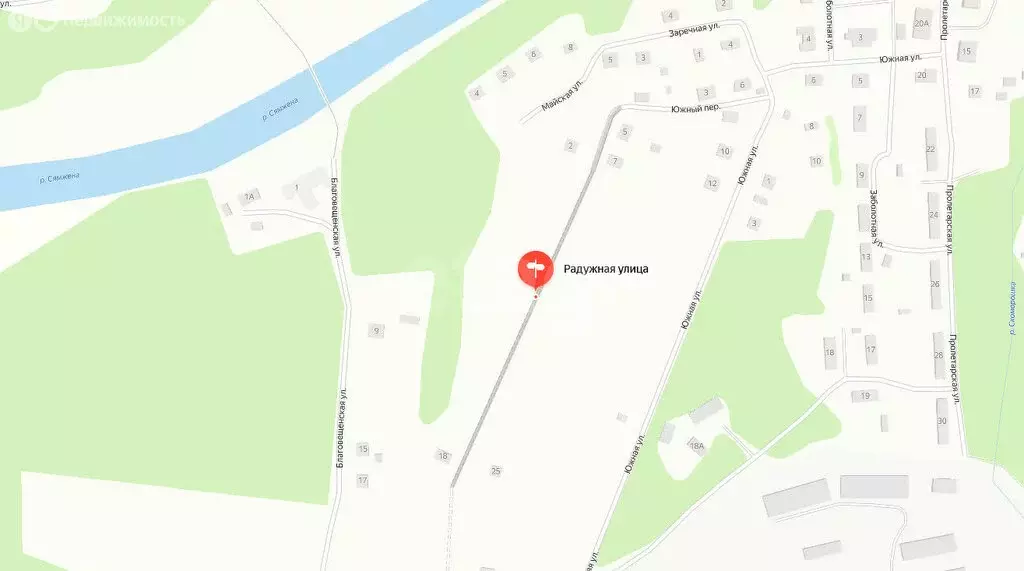 Участок в село Сямжа, Радужная улица (12 м) - Фото 1