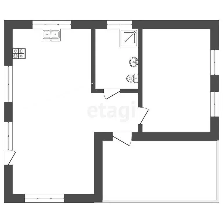 Дом в станица Анапская, Красноармейская улица (51 м) - Фото 0