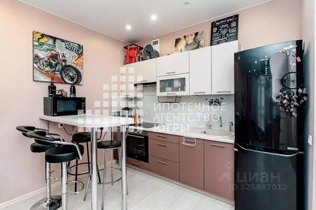 1-к кв. Ханты-Мансийский АО, Ханты-Мансийск ул. Строителей, 121 (41.3 ... - Фото 1