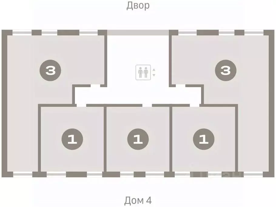 1-к кв. Свердловская область, Екатеринбург ул. Московская, 158 (46.02 ... - Фото 1