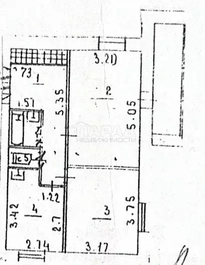 2-к кв. Крым, Симферополь ул. Киевская, 139А (51.8 м) - Фото 1