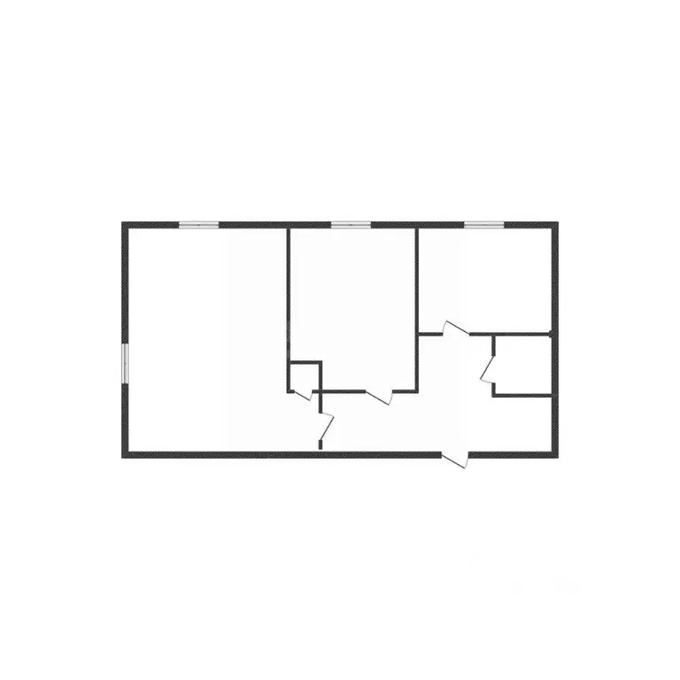 2-к кв. Белгородская область, Губкин Советская ул., 21А (42.49 м) - Фото 2