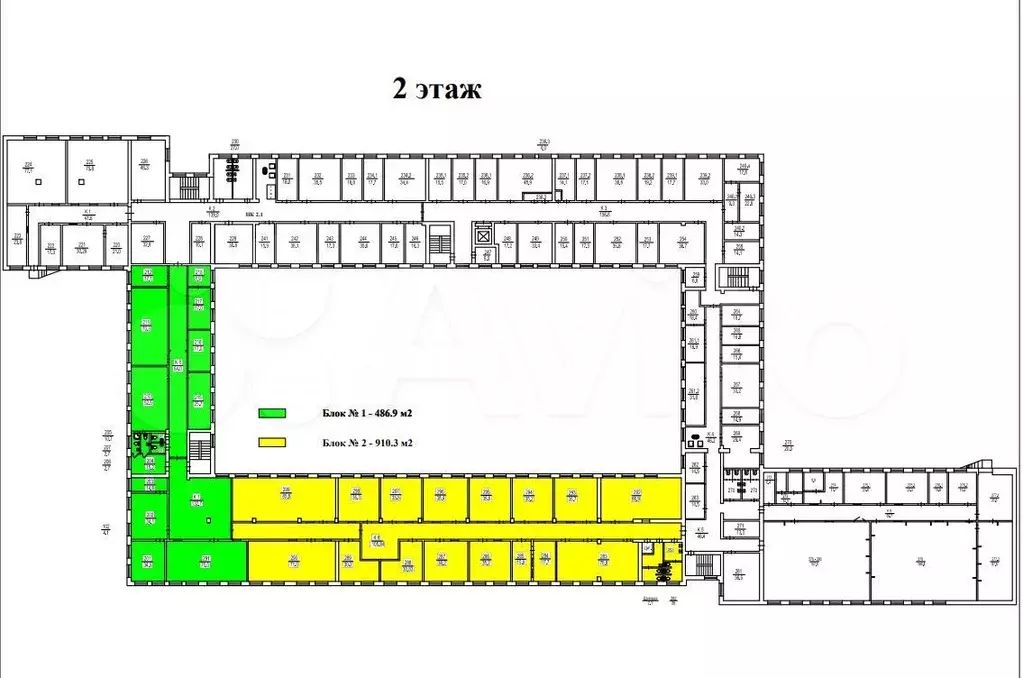 Блок 50м офис от собственника. есть 25-1500м - Фото 0