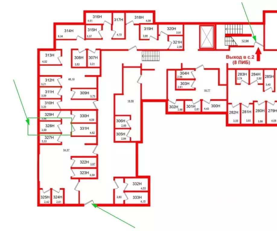 Гараж в Санкт-Петербург пос. Стрельна, просп. Буденного, 20к1 (4 м) - Фото 2