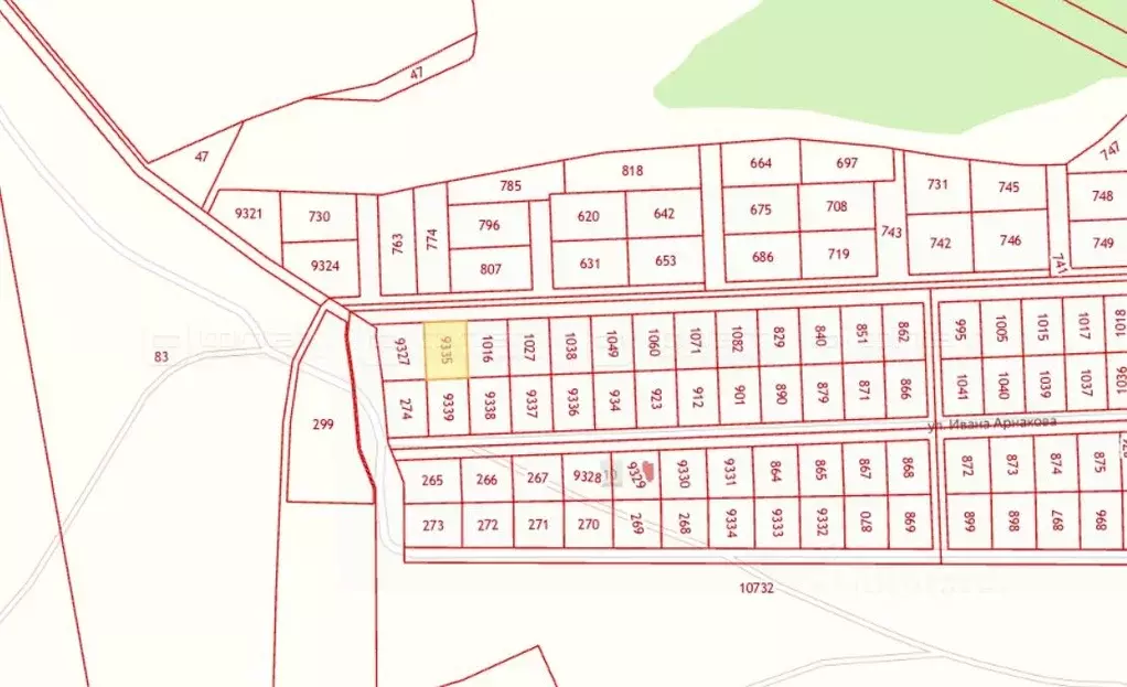 Участок в Татарстан, Высокогорский район, Усадское с/пос, д. Чубарово ... - Фото 2