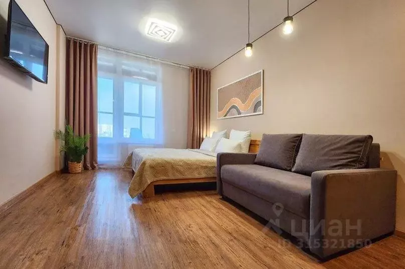 1-к кв. Красноярский край, Красноярск Октябрьская ул., 16 (35.0 м) - Фото 1