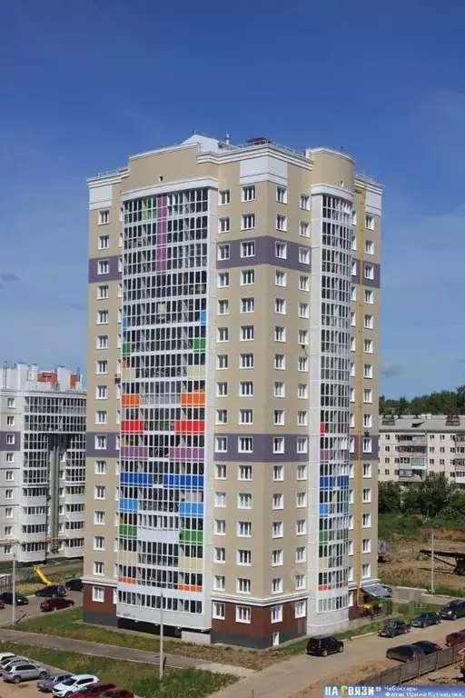 1-к кв. Чувашия, Чебоксары ул. Радужная, 9 (35.0 м) - Фото 1