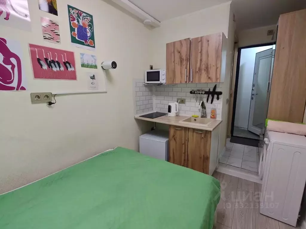 Студия Москва ул. Архитектора Власова, 21К1 (13.0 м) - Фото 2