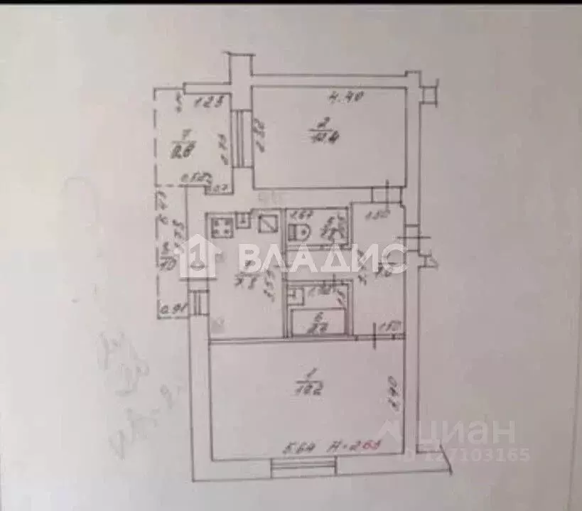 2-к кв. Краснодарский край, Ейск Московская ул., 273/10 (50.8 м) - Фото 2