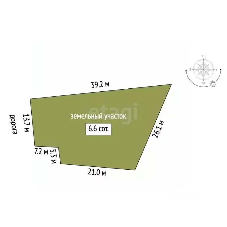 Участок в Ростовская область, Аксайский район, Истоминское с/пос, ... - Фото 2