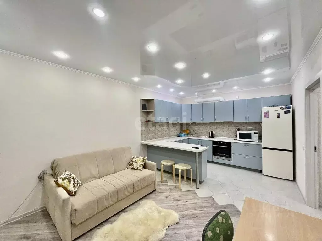 1-к кв. Тюменская область, Тюмень ул. Ю.-Р.Г. Эрвье, 32к1 (38.0 м) - Фото 1