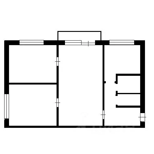 3-к кв. Алтайский край, Бийск Ленинградская ул., 37/1 (49.4 м) - Фото 1