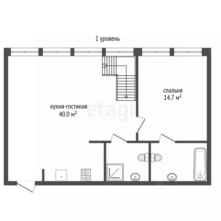 3-к кв. Москва Летниковская ул., 13 (86.0 м) - Фото 1