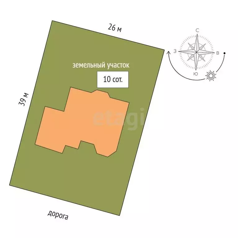 Дом в Минусинск, Кызыльская улица (252.5 м) - Фото 0