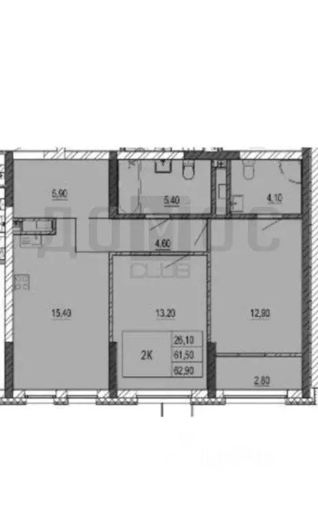 2-к кв. Свердловская область, Екатеринбург ул. Машинная, 4 (62.9 м) - Фото 2