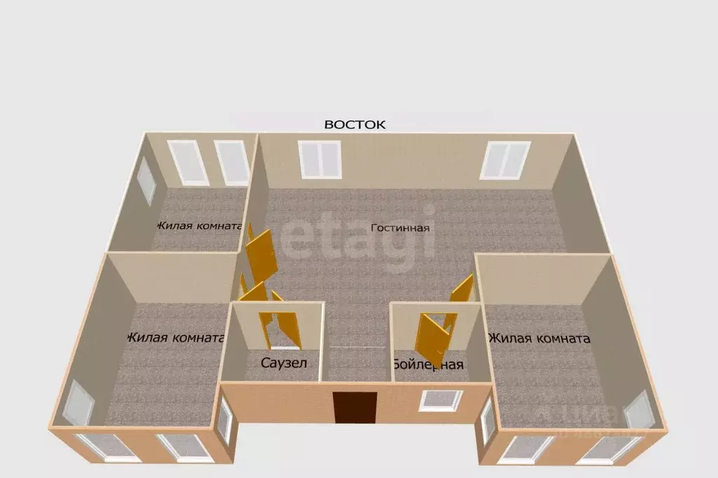 Дом в Сахалинская область, Южно-Сахалинск Ново-Александровск п/р, ул. ... - Фото 2