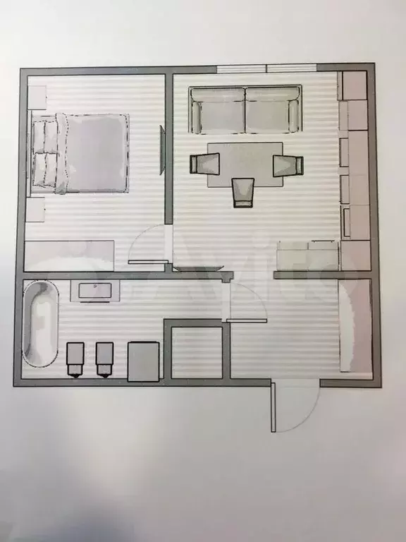 2-к. квартира, 40 м, 9/10 эт. - Фото 0