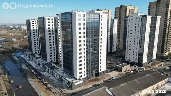 Квартира-студия: Красноярск, улица Спандаряна, 1 (36.9 м) - Фото 2