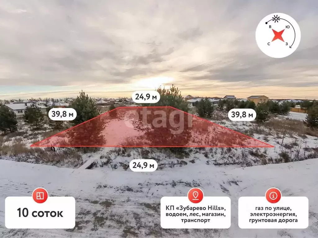 Участок в Тюменская область, Тюменский муниципальный округ, с. ... - Фото 1