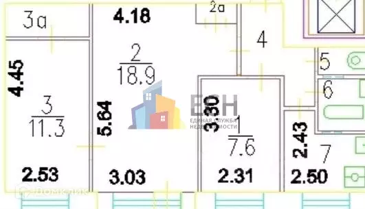 Продаётся 3-к квартира, 53.8 м - Фото 1