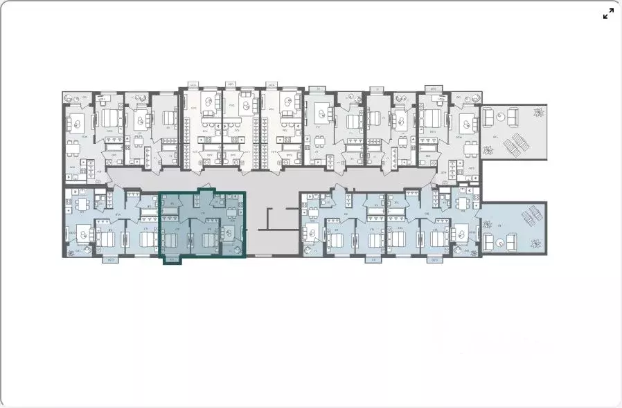 2-к кв. Московская область, Одинцовский городской округ, с. ... - Фото 2