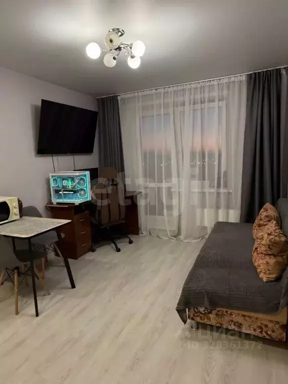 Студия Тюменская область, Тюмень ул. Тимофея Чаркова, 28 (20.5 м) - Фото 2