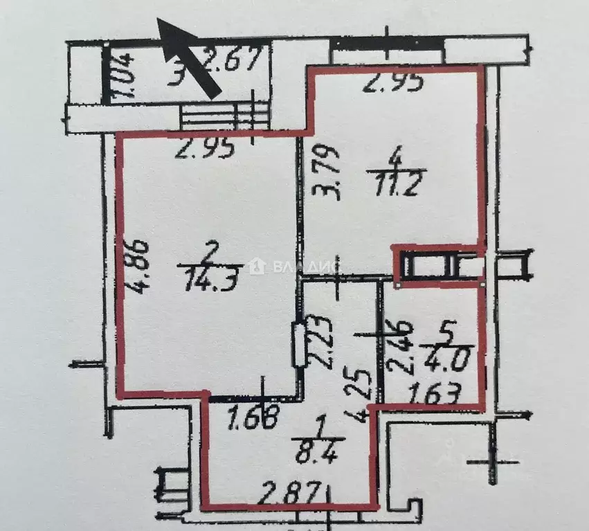1-к кв. Московская область, Люберцы Зенино ЖК Самолет мкр, ул. ... - Фото 2