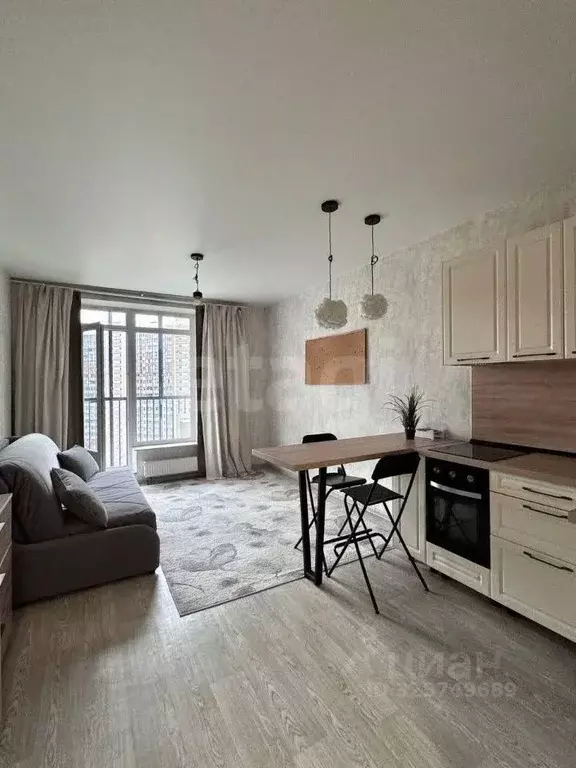 Студия Санкт-Петербург Комендантский просп., 55к1 (27.3 м) - Фото 2